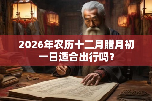 2026年农历十二月腊月初一日适合出行吗？