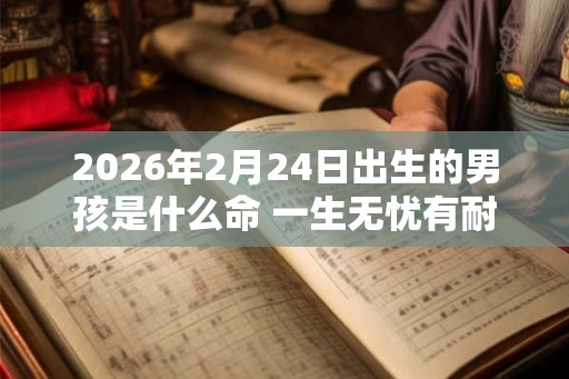 2026年2月24日出生的男孩是什么命 一生无忧有耐力