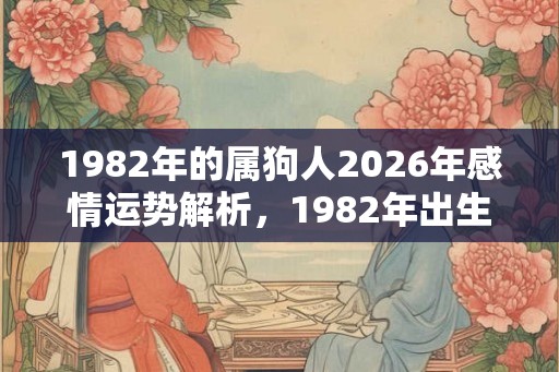 1982年的属狗人2026年感情运势解析，1982年出生什么命？