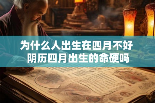 为什么人出生在四月不好 阴历四月出生的命硬吗