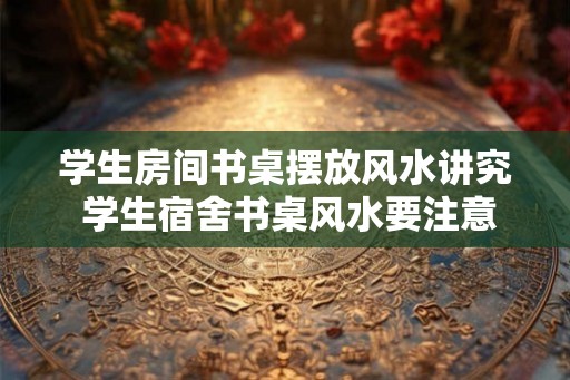 学生房间书桌摆放风水讲究 学生宿舍书桌风水要注意吗 学生房间书桌摆放风水讲究 学生宿舍书桌风水要注意吗