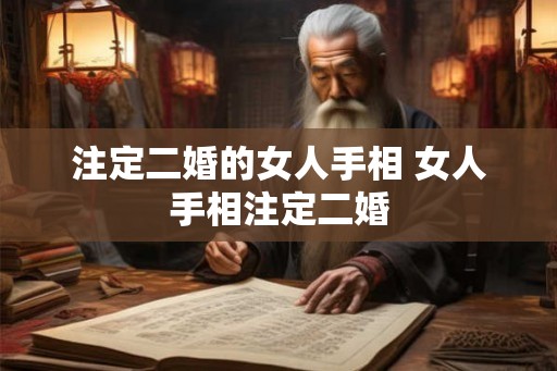 注定二婚的女人手相 女人手相注定二婚 注定二婚的女人手相 女人手相注定二婚