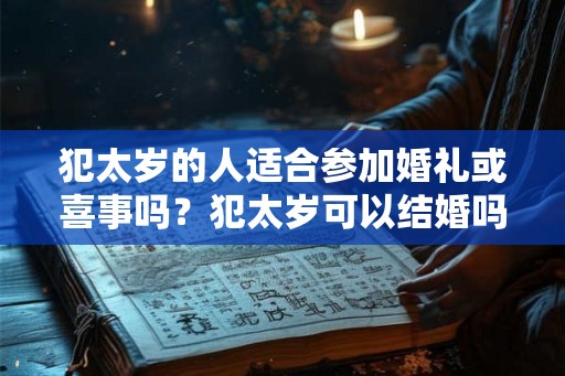 犯太岁的人适合参加婚礼或喜事吗?犯太岁可以结婚吗? 犯太岁的人适合参加婚礼或喜事吗?犯太岁可以结婚吗?