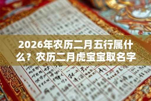 2026年农历二月五行属什么？农历二月虎宝宝取名字
