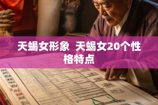 天蝎女形象  天蝎女20个性格特点