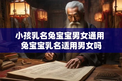 小孩乳名兔宝宝男女通用 兔宝宝乳名适用男女吗 小孩乳名兔宝宝男女通用 兔宝宝乳名适用男女吗