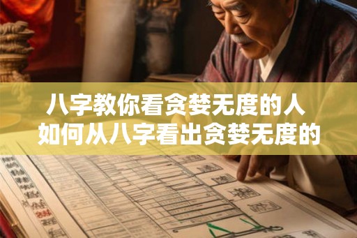 八字教你看贪婪无度的人 如何从八字看出贪婪无度的人