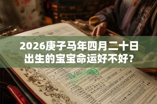2026庚子马年四月二十日出生的宝宝命运好不好？