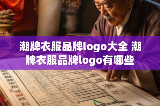 潮牌衣服品牌logo大全 潮牌衣服品牌logo有哪些