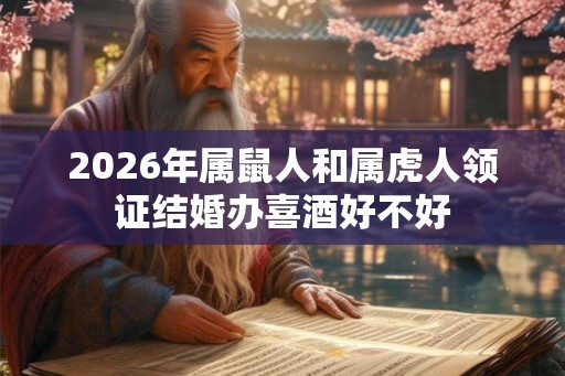 2026年属鼠人和属虎人领证结婚办喜酒好不好