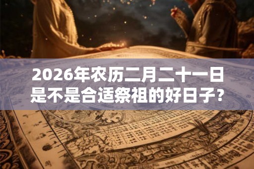 2026年农历二月二十一日是不是合适祭祖的好日子？