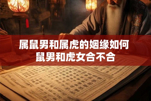 属鼠男和属虎的姻缘如何 鼠男和虎女合不合