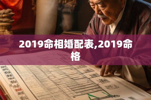 2019命相婚配表,2019命格 2019命相婚配表,2019命格