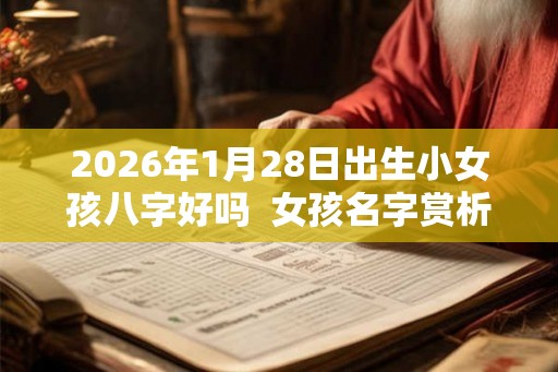 2026年1月28日出生小女孩八字好吗  女孩名字赏析