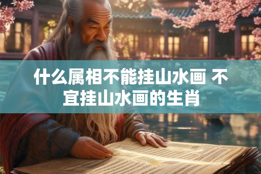 什么属相不能挂山水画 不宜挂山水画的生肖