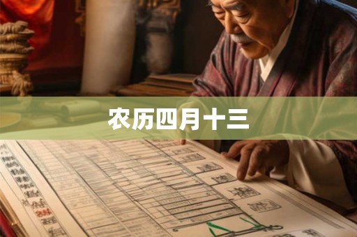 农历四月十三