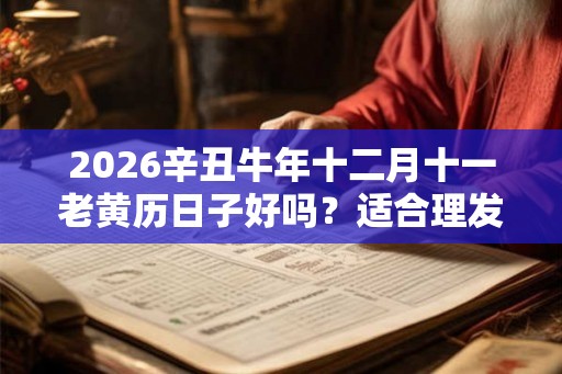 2026辛丑牛年十二月十一老黄历日子好吗？适合理发吗？