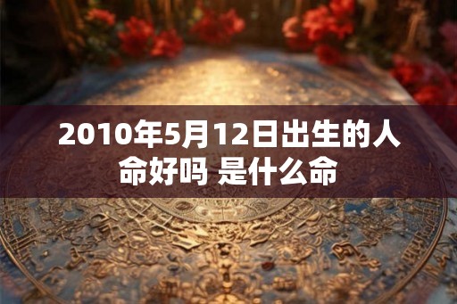 2010年5月12日出生的人命好吗 是什么命