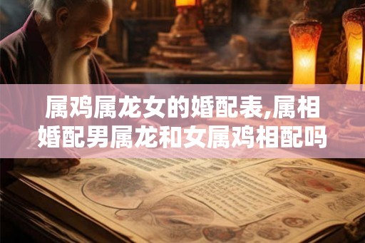 属鸡属龙女的婚配表,属相婚配男属龙和女属鸡相配吗