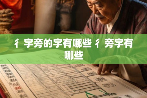 彳字旁的字有哪些 彳旁字有哪些 彳字旁的字有哪些 彳旁字有哪些