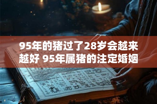 95年的猪过了28岁会越来越好 95年属猪的注定婚姻