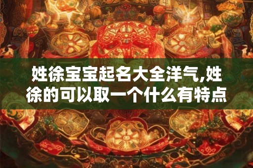 姓徐宝宝起名大全洋气,姓徐的可以取一个什么有特点的名字