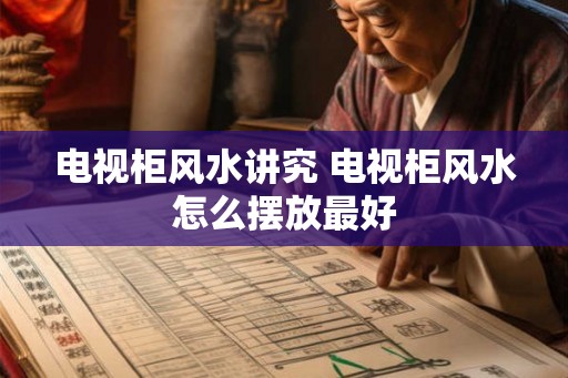 电视柜风水讲究 电视柜风水怎么摆放最好