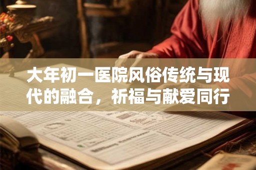大年初一医院风俗传统与现代的融合，祈福与献爱同行