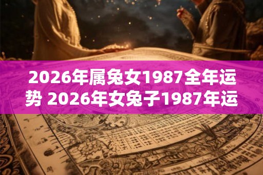 2026年属兔女1987全年运势 2026年女兔子1987年运势如何 2026年属兔女1987全年运势 2026年女兔子1987年运势如何