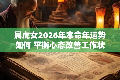 属虎女2026年本命年运势如何 平衡心态改善工作状态