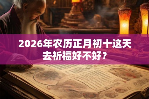 2026年农历正月初十这天去祈福好不好？