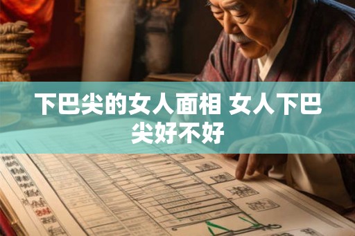 下巴尖的女人面相 女人下巴尖好不好 下巴尖的女人面相 女人下巴尖好不好