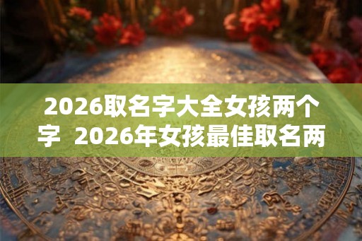 2026取名字大全女孩两个字 2026年女孩最佳取名两个字 2026取名字大全女孩两个字 2026年女孩最佳取名两个字