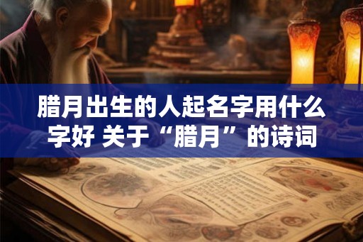 腊月出生的人起名字用什么字好 关于“腊月”的诗词 腊月出生的人起名字用什么字好 关于“腊月”的诗词