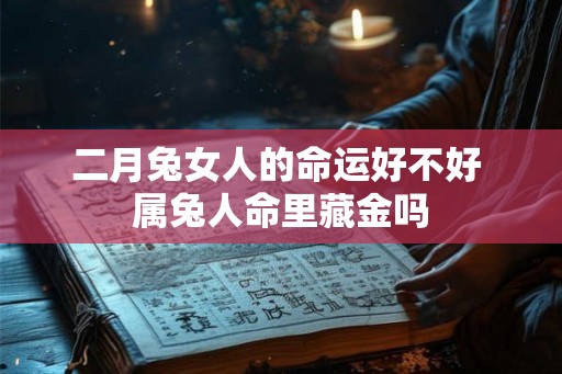 二月兔女人的命运好不好 属兔人命里藏金吗 二月兔女人的命运好不好 属兔人命里藏金吗