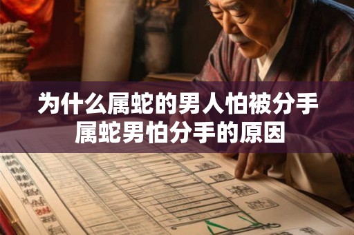 为什么属蛇的男人怕被分手 属蛇男怕分手的原因 为什么属蛇的男人怕被分手 属蛇男怕分手的原因