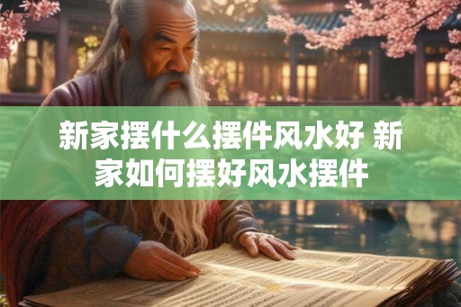 新家摆什么摆件风水好 新家如何摆好风水摆件