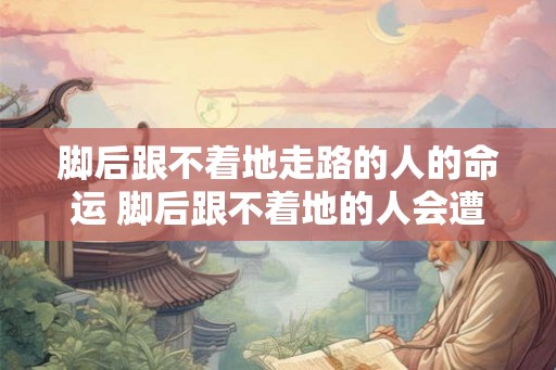 脚后跟不着地走路的人的命运 脚后跟不着地的人会遭遇什么命运