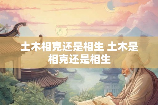 土木相克还是相生 土木是相克还是相生 土木相克还是相生 土木是相克还是相生