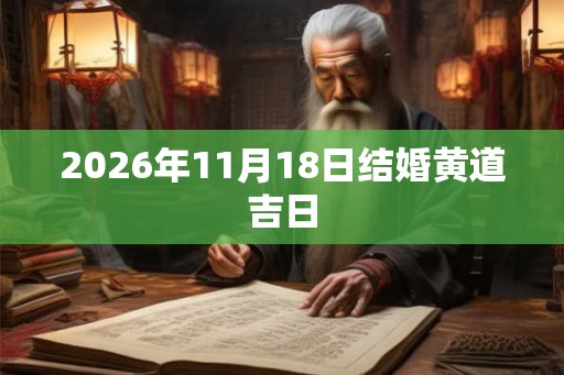 2026年11月18日结婚黄道吉日