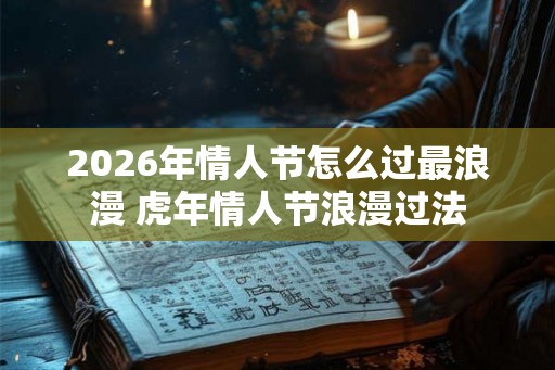2026年情人节怎么过最浪漫 虎年情人节浪漫过法