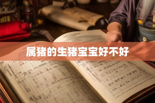 属猪的生猪宝宝好不好