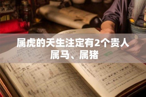 属虎的天生注定有2个贵人 属马、属猪 属虎的天生注定有2个贵人 属马、属猪