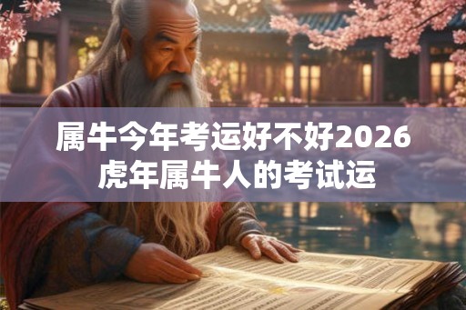 属牛今年考运好不好2026 虎年属牛人的考试运 属牛今年考运好不好2026 虎年属牛人的考试运