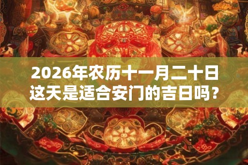 2026年农历十一月二十日这天是适合安门的吉日吗？