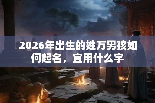 2026年出生的姓万男孩如何起名，宜用什么字