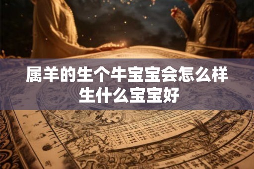 属羊的生个牛宝宝会怎么样 生什么宝宝好