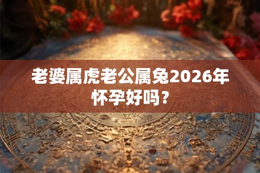 老婆属虎老公属兔2026年怀孕好吗？