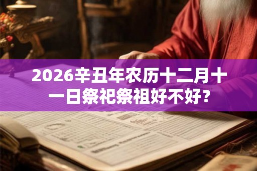 2026辛丑年农历十二月十一日祭祀祭祖好不好？