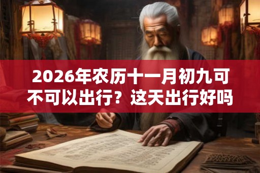 2026年农历十一月初九可不可以出行？这天出行好吗？